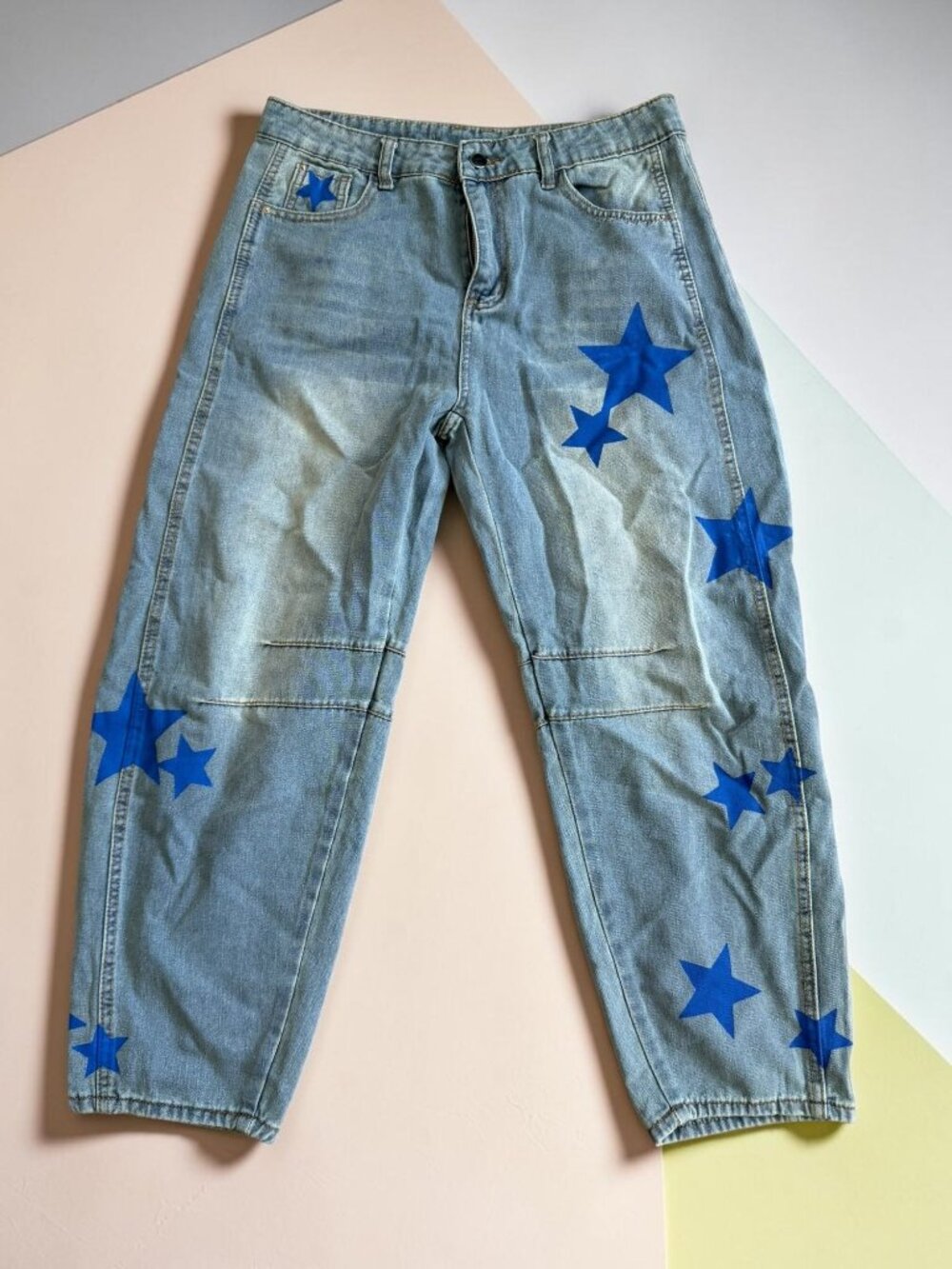 BLUE Star Women’s Medium Wash Denim Jeans Size Large (10/12)